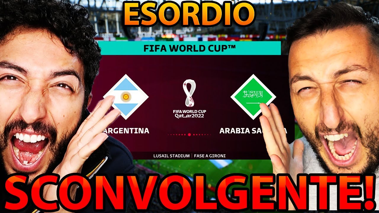 🏆😱🇦🇷  ESORDIO SHOCK‼️ Il MONDIALE REALISTICO SU FIFA 23‼️ GABBOMAN VS FABIO [ARGENTINA - QATAR 2022]