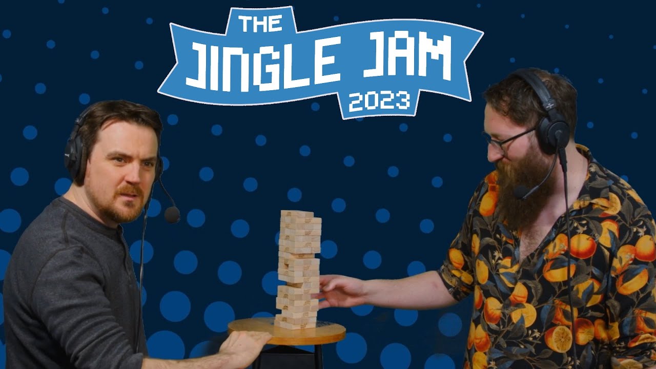 Дженга-парни возвращаются! | Yogscast Jingle Jam 2023: основные моменты, день 1