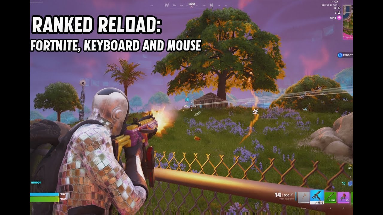 Ranked Reload Fortnite, Keyboard And Mouse