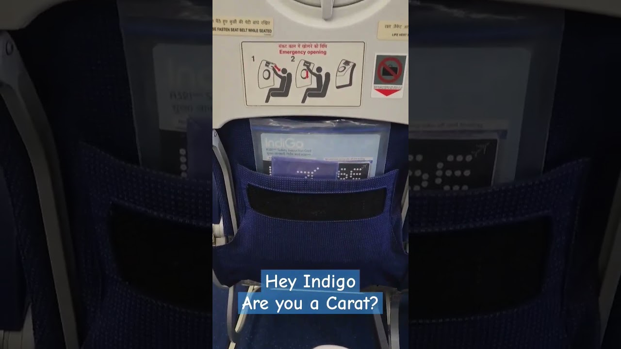 ARE YOU CARAT INDIGO? | Seventeen seduced flight 🤟✈️ #indiavlog #indiakpop india