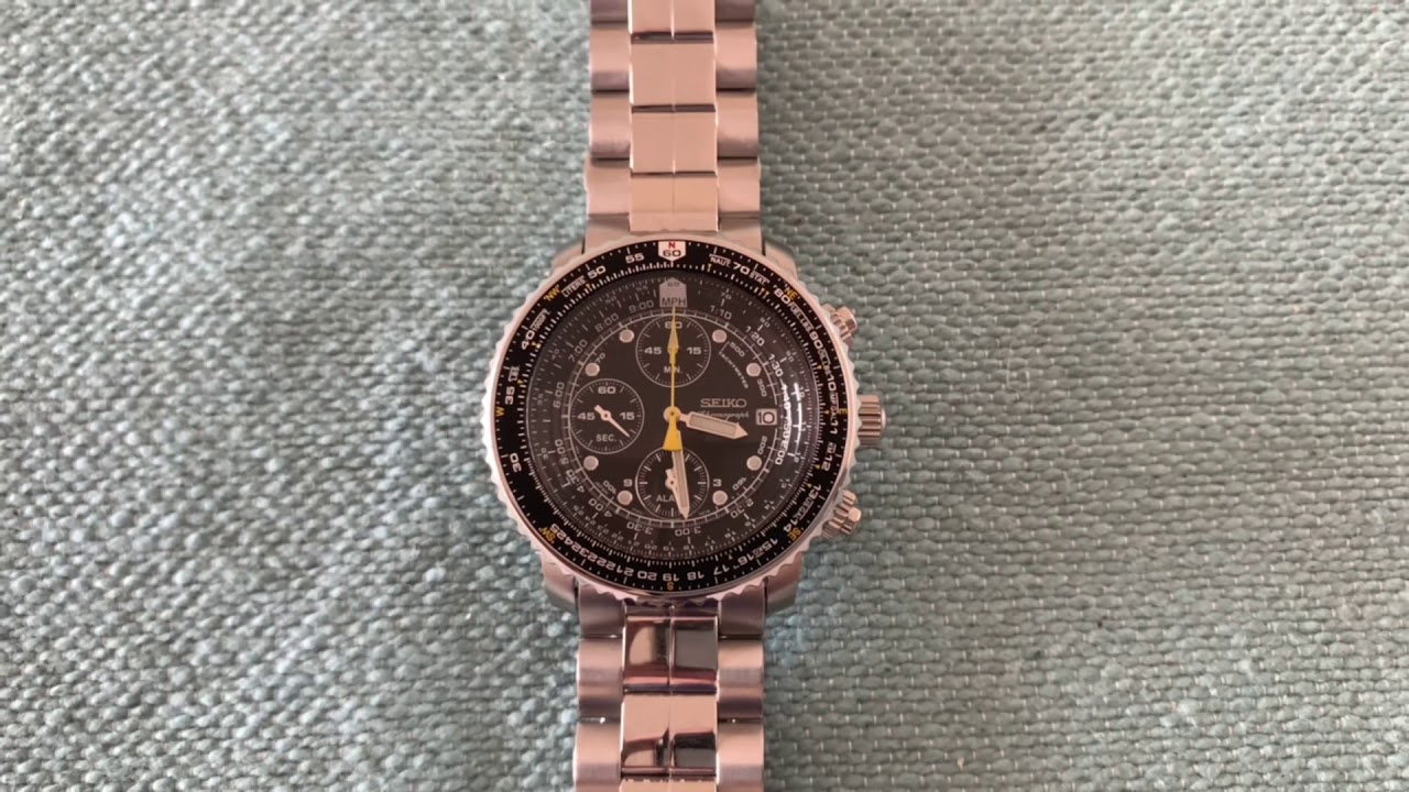 Watch Review: Seiko FLIGHTMASTER SNA411 - The Flighty