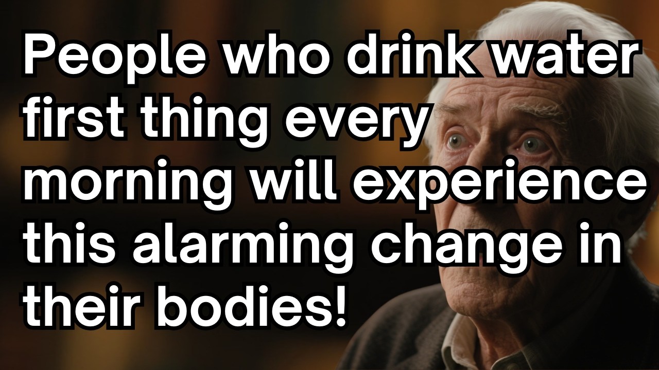 Drink Water Right After Waking Up? 5 Powerful Benefits After 60 (Doctors Don&rsquo;t Talk About #4)