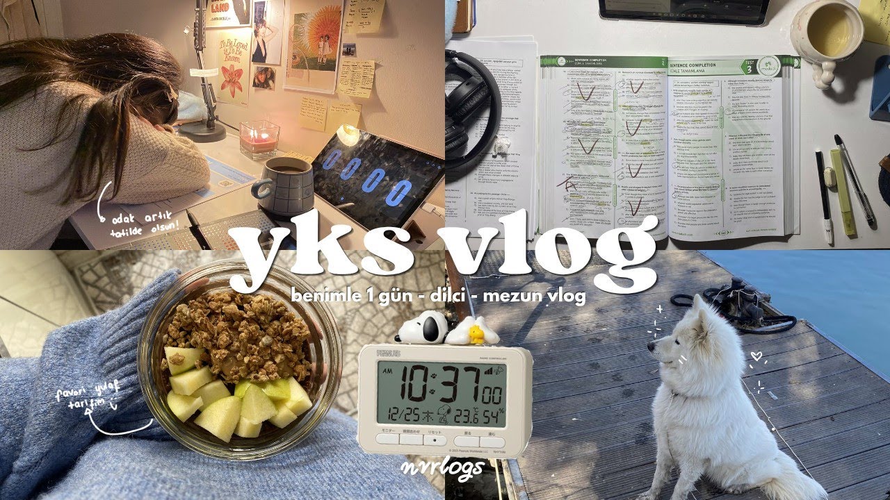 Видеоблог YKS | Один день из моей жизни в качестве выпускника #лингвиста