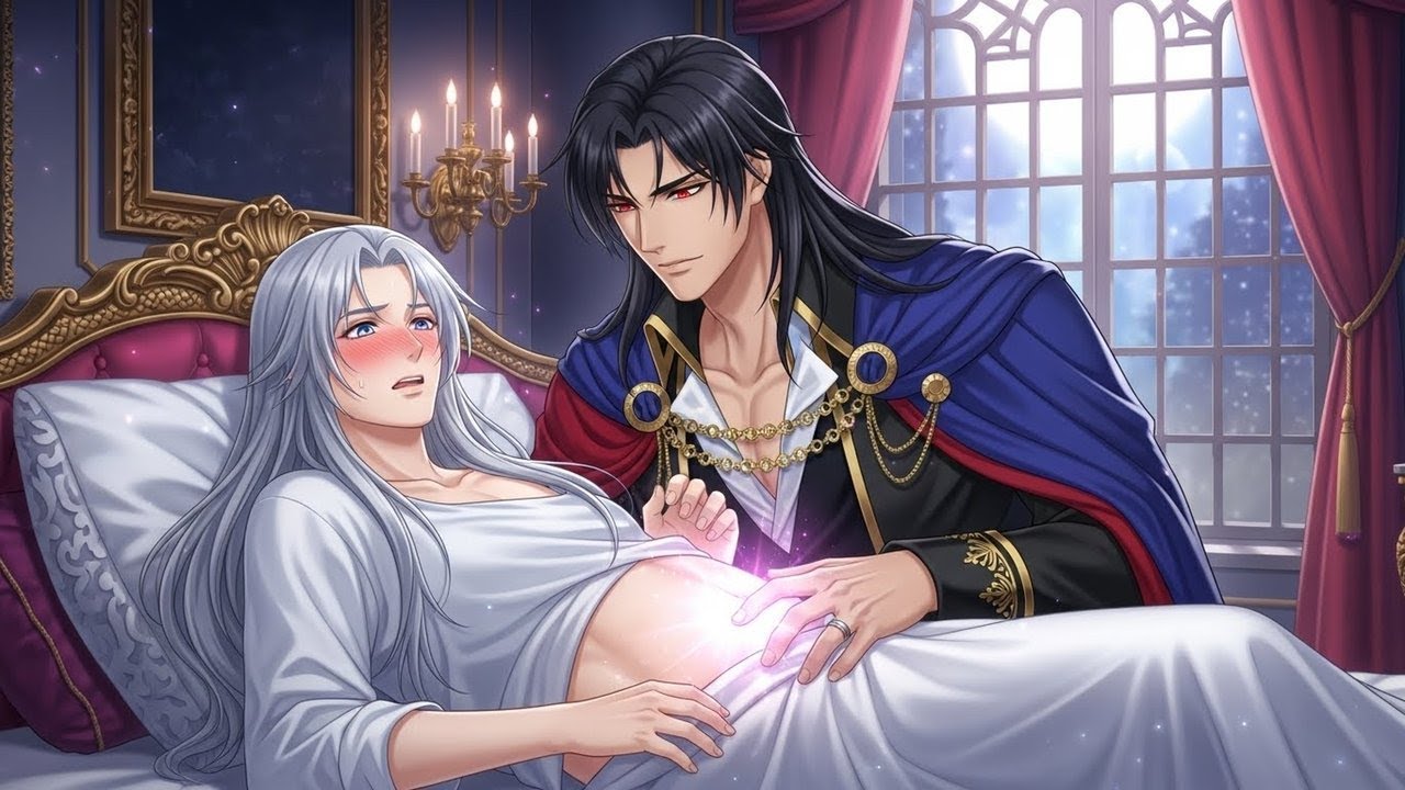 Rumors say his pregnancy pouch is broken, but his husband pins him down: 