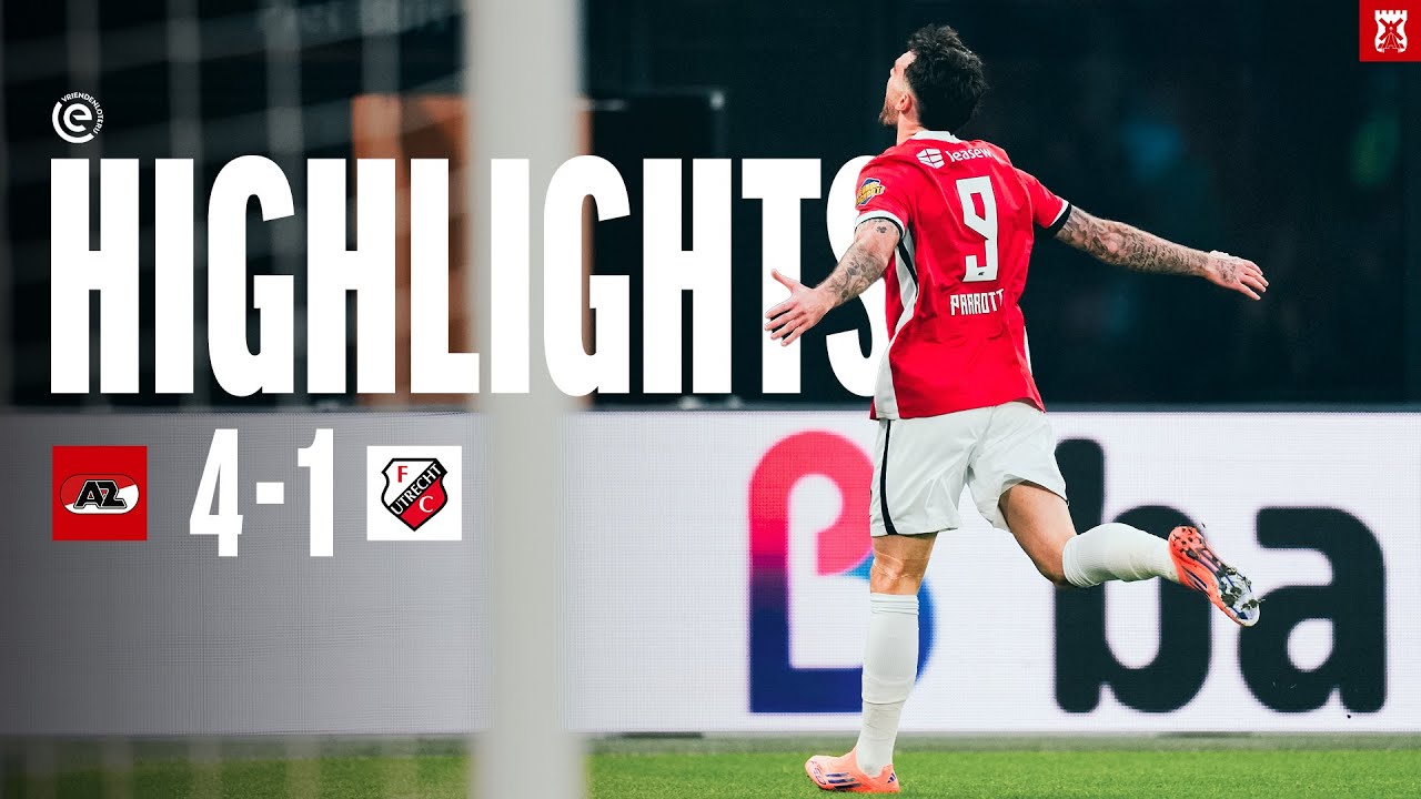 AZ - FC Utrecht // Highlights