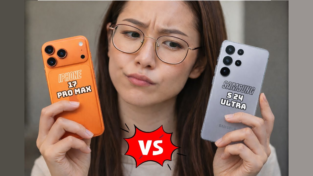 IPHONE 17 PRO MAX VS SAMSUNG GALAXY S24 ULTRA