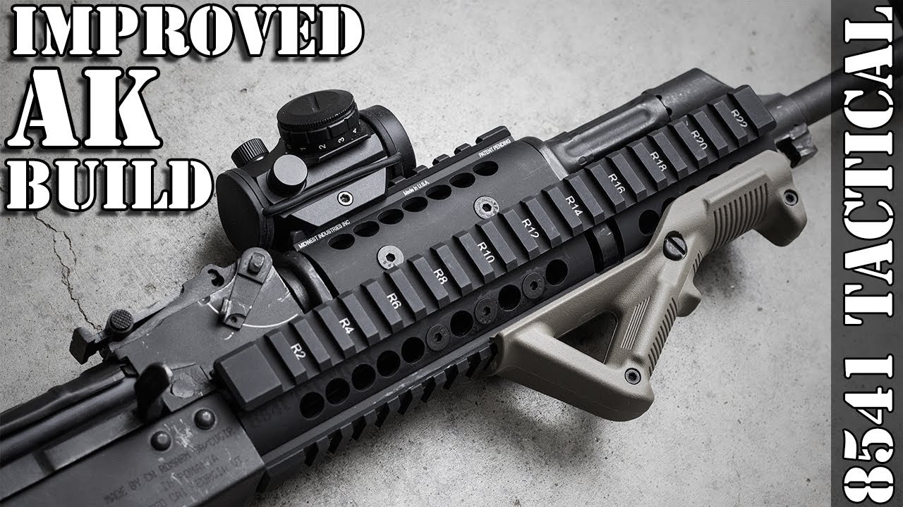 Improved AK Build - Midwest Industries AK47/74 Extended Handguard and TRS-25 Installation