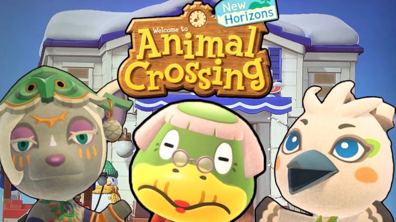 Playing the 3.0 update in Animal Crossing!