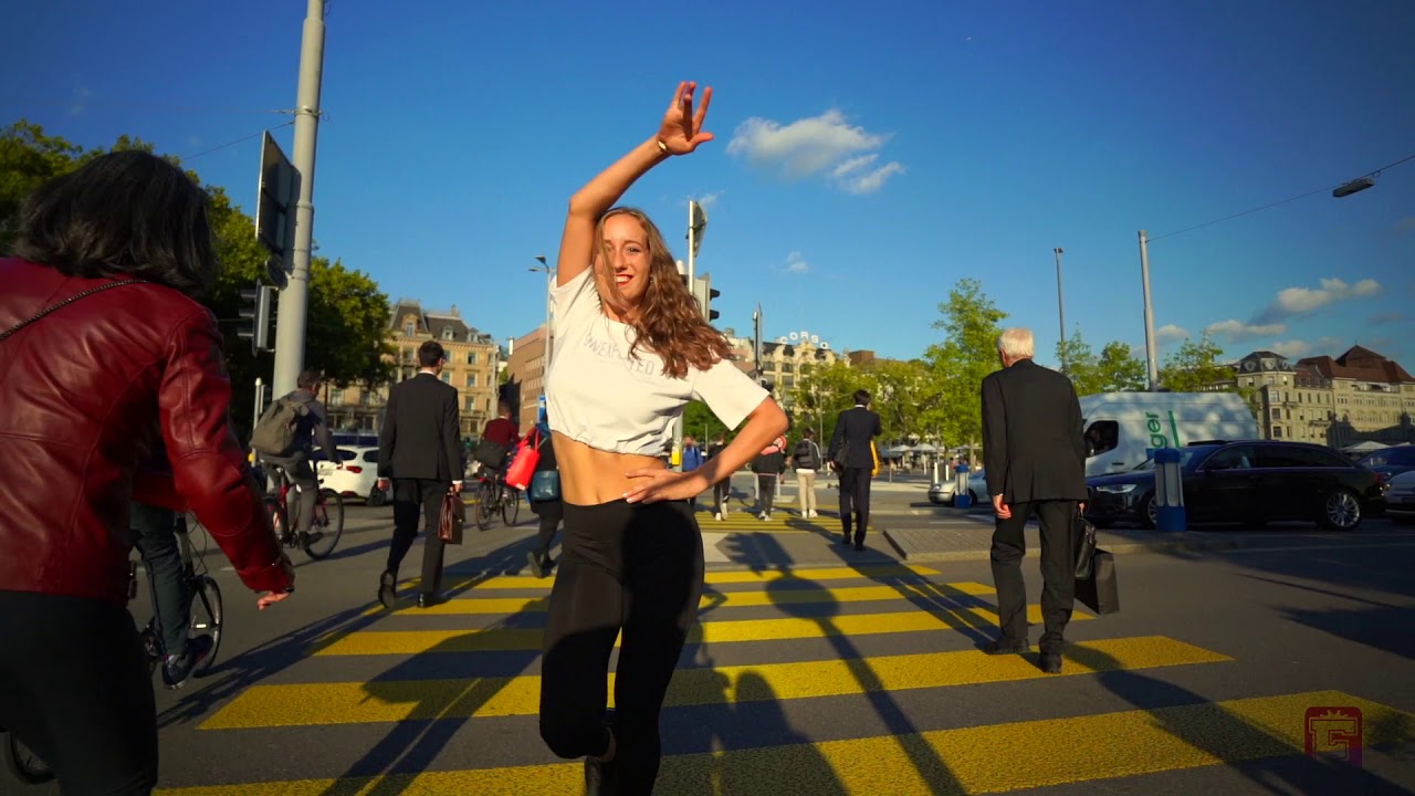 Dancing travel around Zurich -feat eurodancers