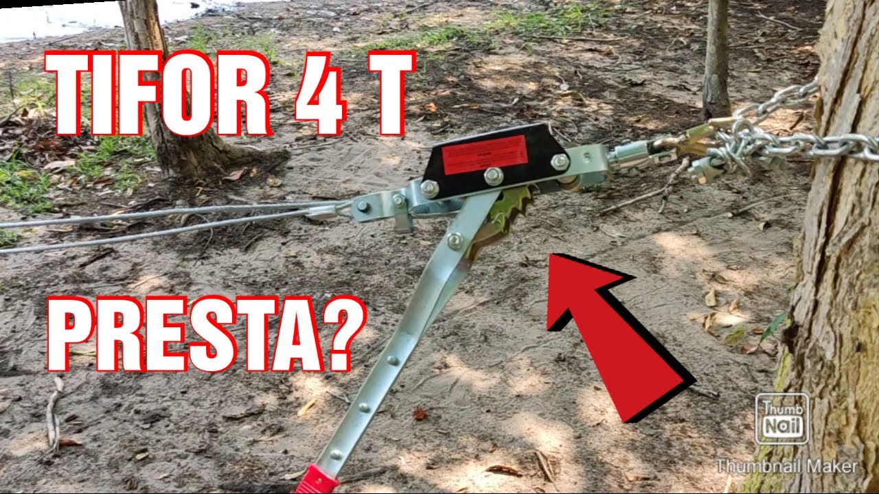 NÃO COMPRE O GUINCHO DA TIFOR DE 4 TONELADAS ANTES DE ASSISTIR ESSE VÍDEO. SERÁ QUE PRESTA?
