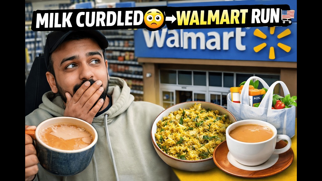 Unexpected Morning 😳 | Milk Curdled, Walmart & Breakfast | Day in My Life