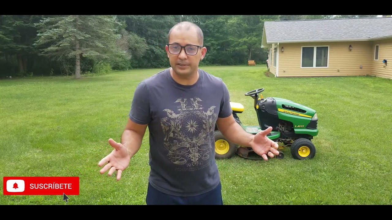Como arrancar y operar un tractor cortacésped o de pasto