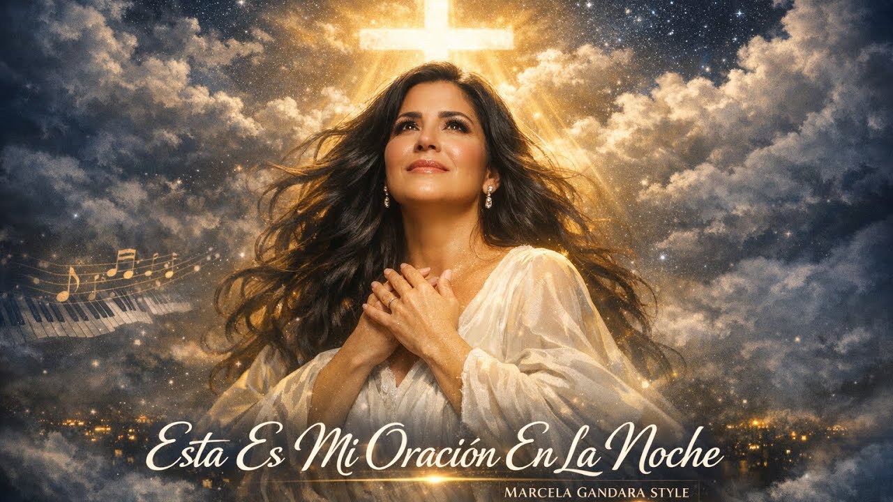 Marcela Gandara-Esta Es Mi Oración En La Noche |Oración Nocturna Poderosa para Encontrar Paz en Dios