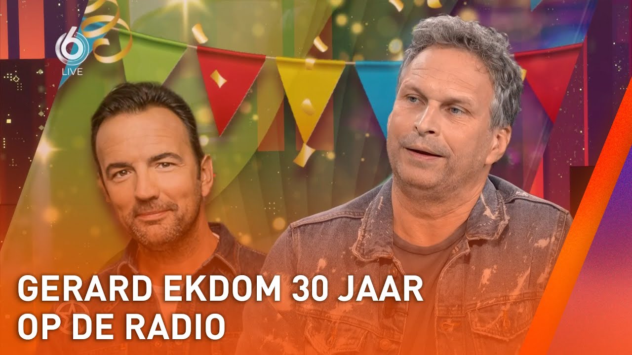 Gerard Ekdom viert jubileum | SHOWNIEUWS