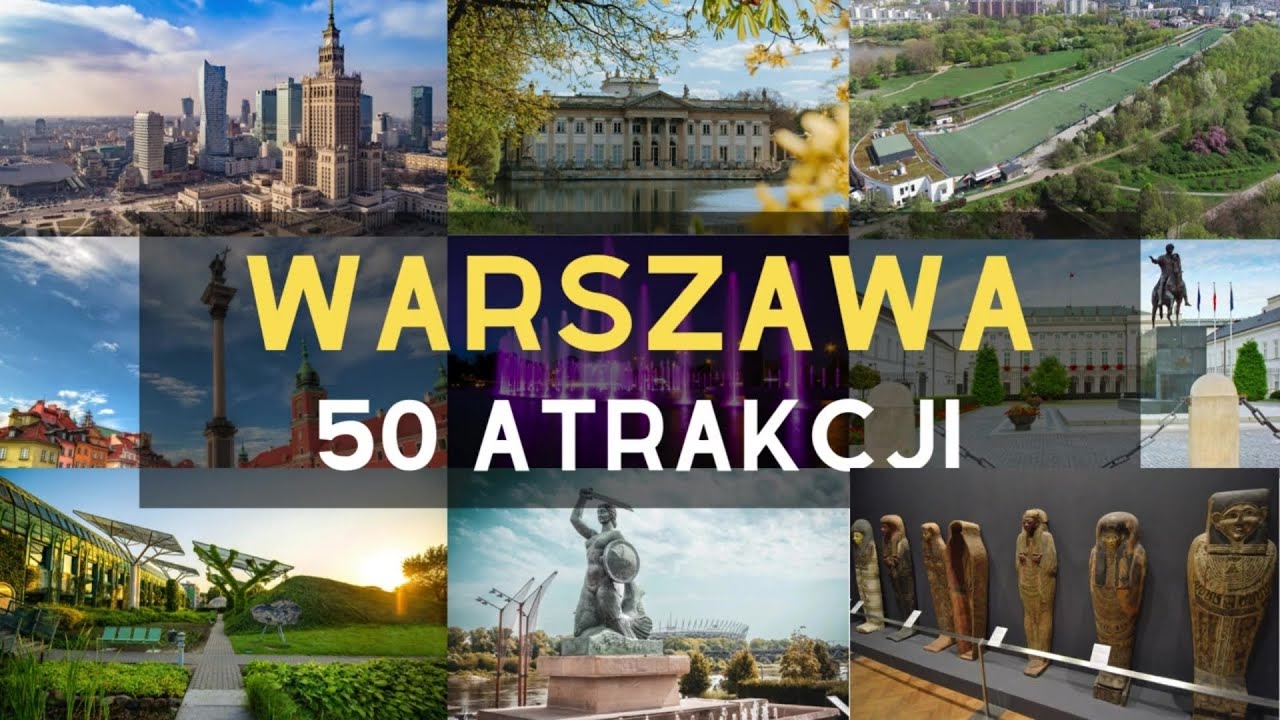 Co zobaczyć w Warszawie?👀 50 pomysłów na zwiedzanie! Warszawa atrakcje turystyczne 🏙️