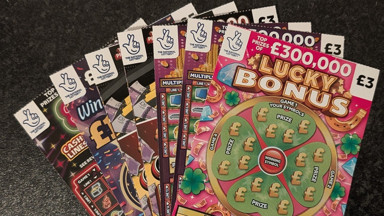 £25 Mix of UK Allwyn National Lottery Scratch Cards