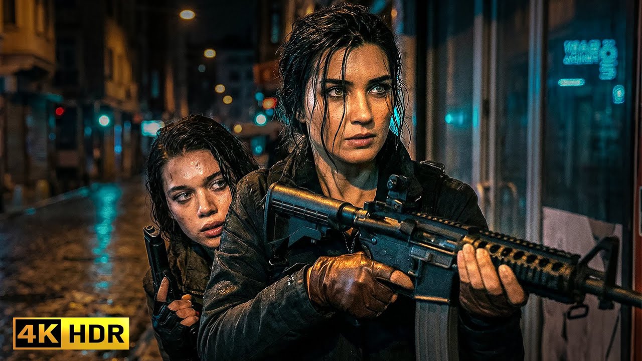 Tuba B&uuml;y&uuml;k&uuml;st&uuml;n ve Afra Sara&ccedil;oğlu : İstanbul'dan ka&ccedil;ış Yeni film Aksiyon filmi Full HD |  2025