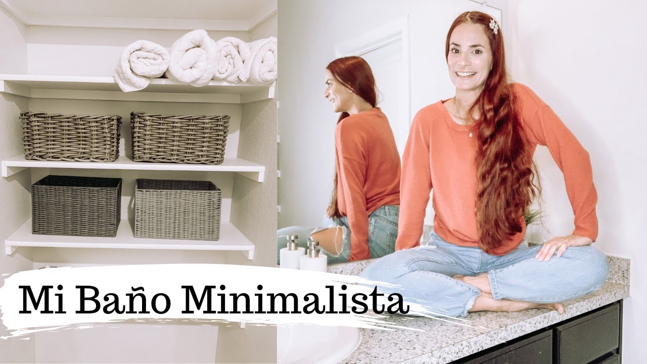 MI BA&Ntilde;O MINIMALISTA | TIPS para mantener el ba&ntilde;o LIMPIO, Ordenado y Simple