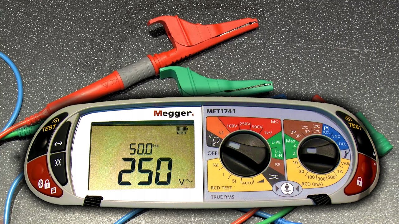 Обзор и демонстрация Megger MFT1741