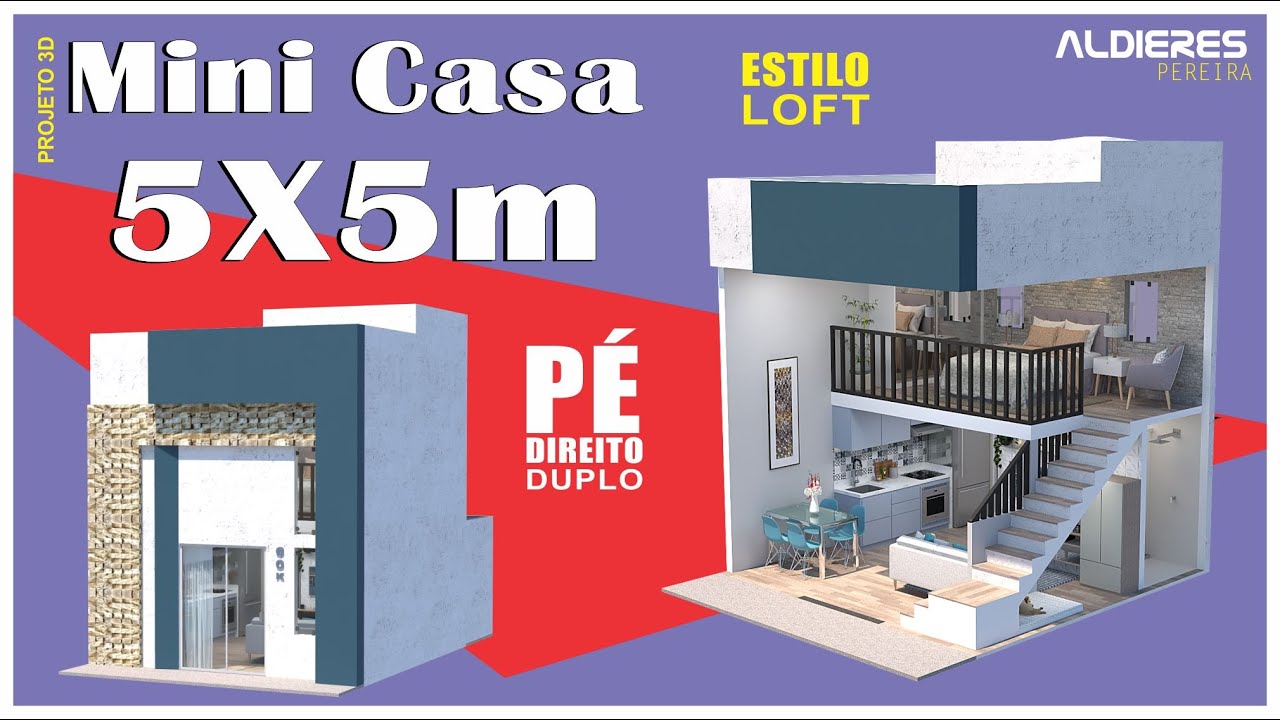 MINI CASA 5X5M - LOFT