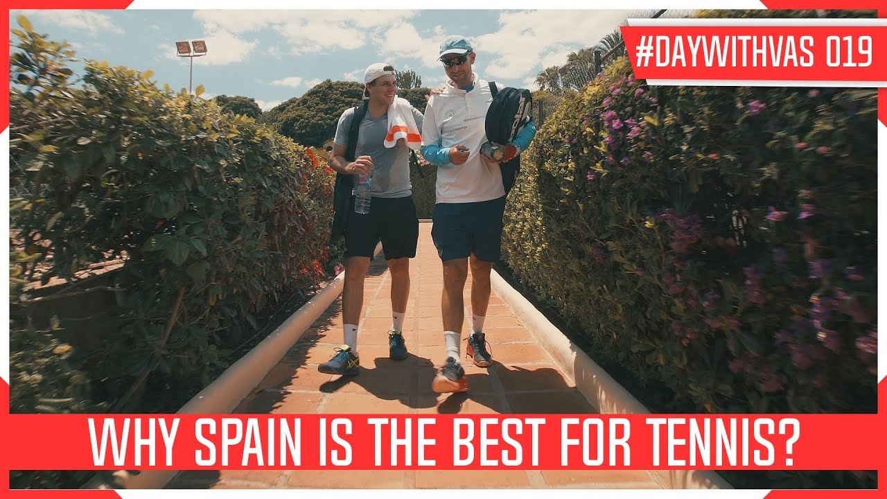 WHY SPAIN IS THE BEST FOR TENNIS? | MY PRE SEASON IN SPAIN | #DayWithVas 019
