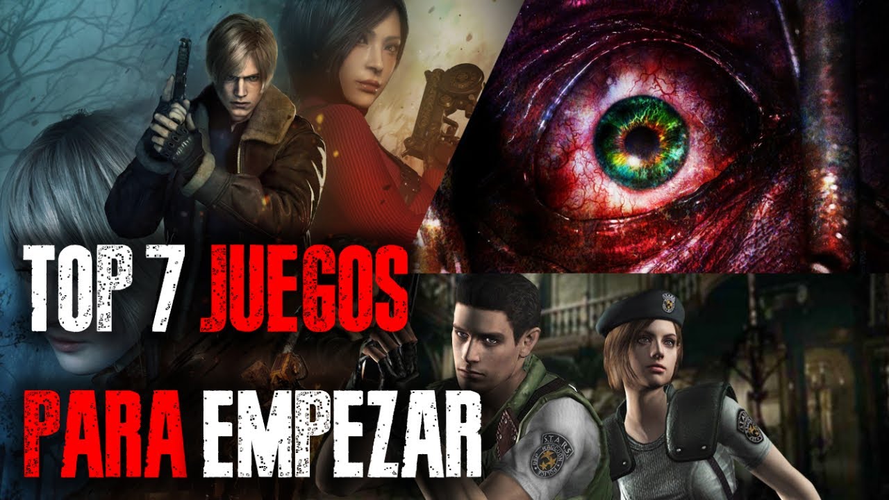 TOP 7 JUEGOS DE RESIDENT EVIL PARA EMPEZAR (1996-2025)