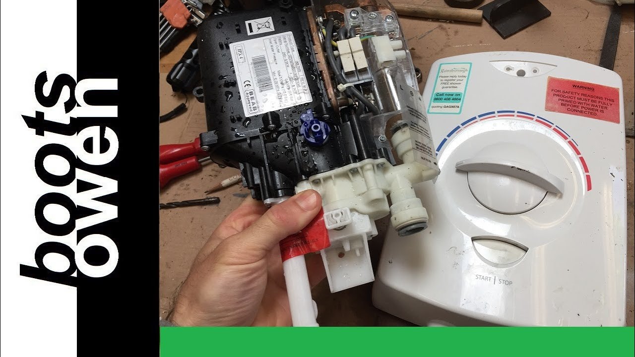 Unknown Gainsborough Shower Teardown | interesting pressure switch