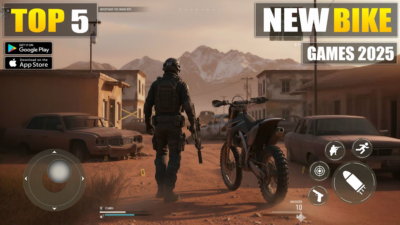 TOP 5 New Bike Driving Games For Android 2025 | Best Bike Games You Must Play