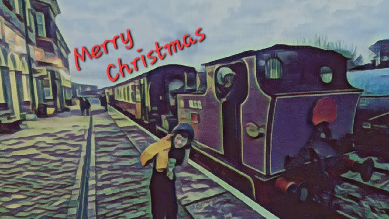 Железная дорога наследия Освестри. Санта-Спецейл 2025. 🎅 🤶 🧑‍🎄 🎄 🎁