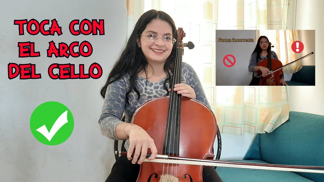 Cómo PASAR el ARCO del CELLO CORRECTAMENTE | tutorial FACIL para principiantes en el VIOLONCHELO
