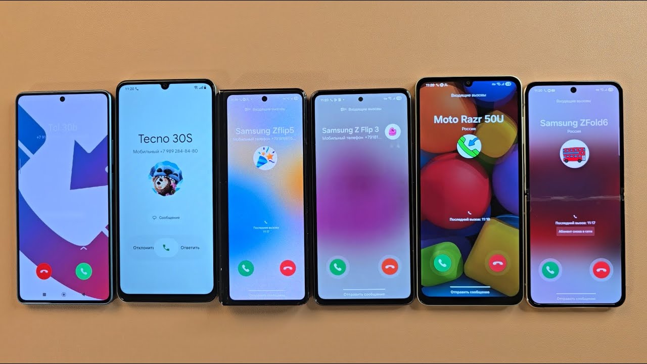 Realme 60x Samsung Fold3 Samsung Flip5 Samsung A06 &A53 Poco F5 Guess Who Incoming calling