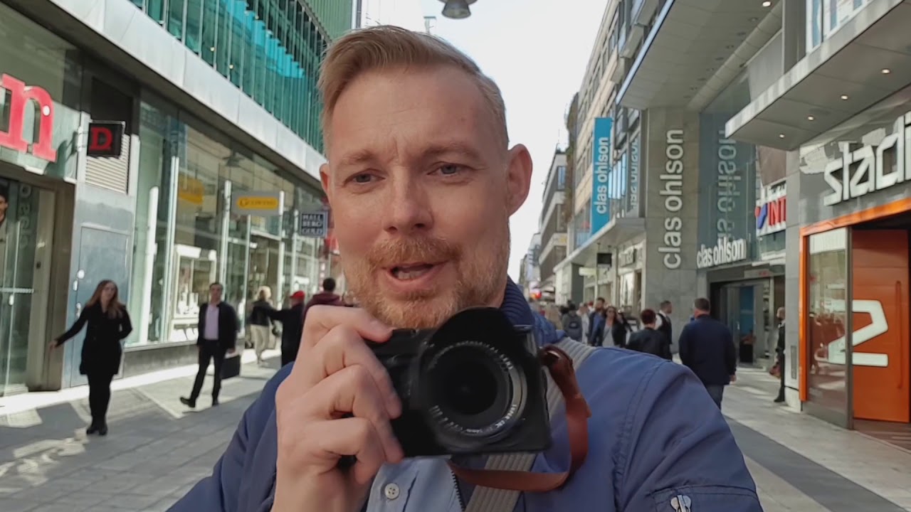 Gatufoto med EXTREMVIDVINKEL - Fujinon 14 mm