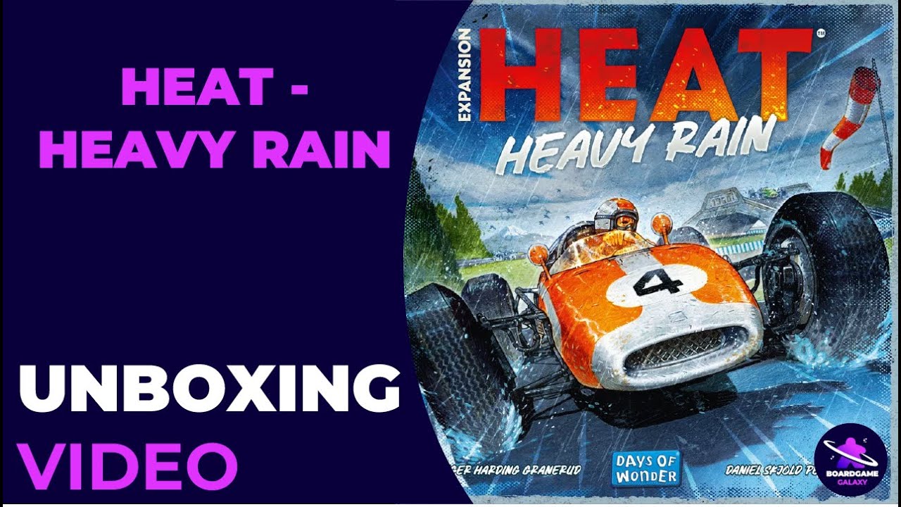 Unboxing Video  - HEAT ~ Heavy Rain