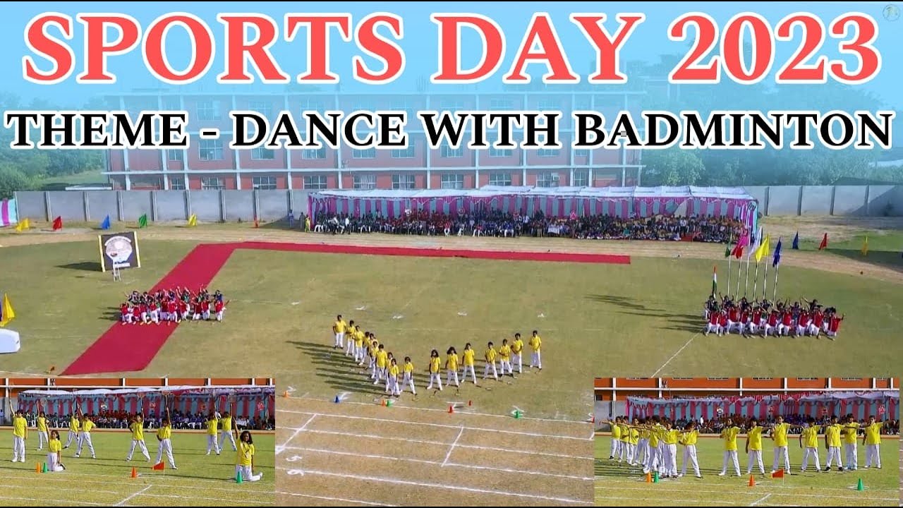 Theme - Dance with Badminton | Sports Day 2023