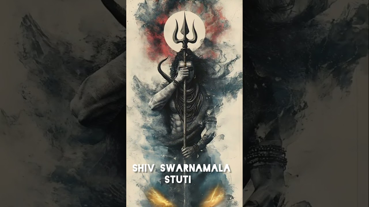 Shiv Swarnamala Stuti with Lyrics| शिव स्वर्णमाला स्तुति|शिवजी की कृपा पाने का सरल उपाय!#shivamantra