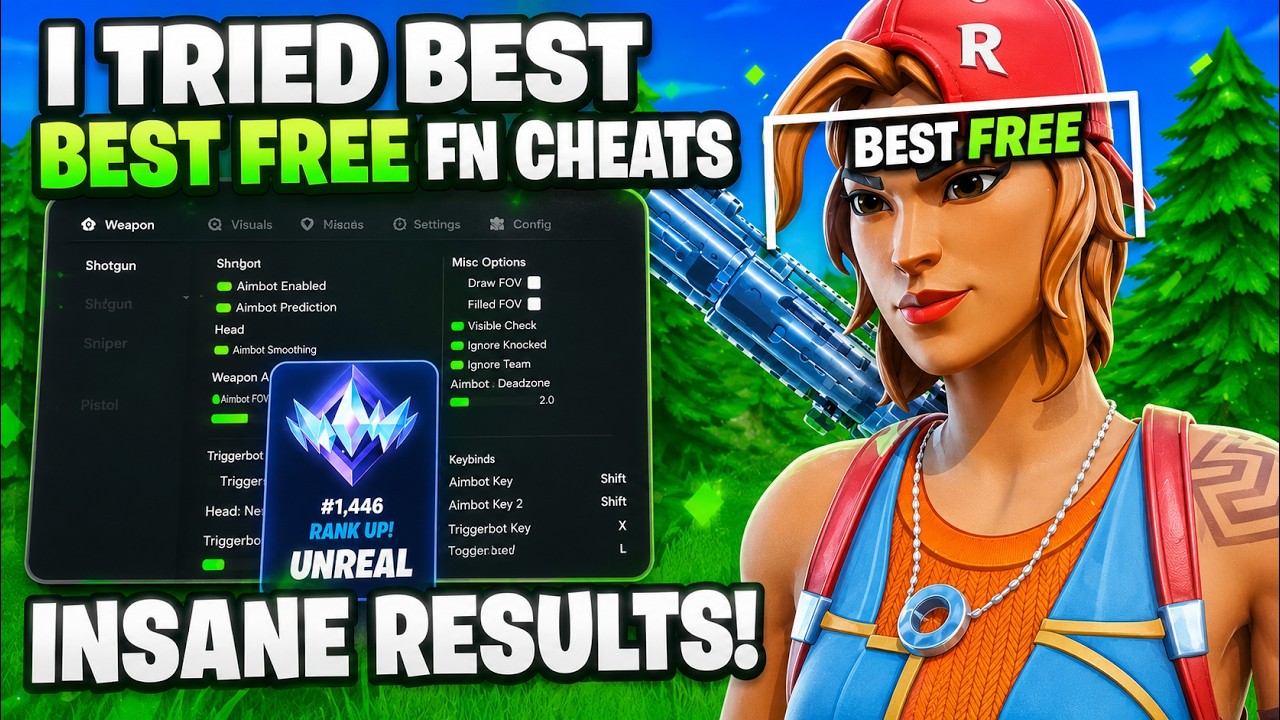 The BEST FREE Fortnite Cheats in 2026! ( 100% UNDETECTED )