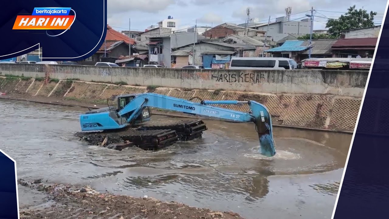 Beritajakarta Hari Ini: Pramono Normalisasi Sungai Ciliwung, Risiko Banjir Turun 40 Persen