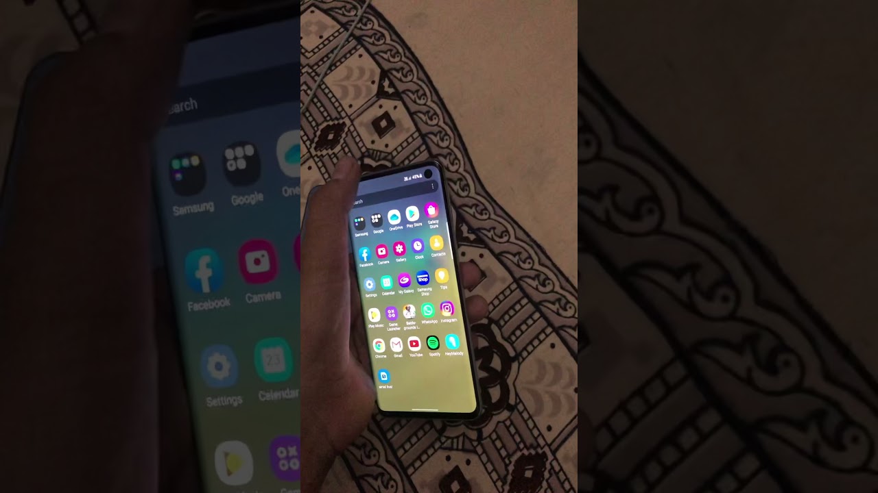 Samsung galaxy s10 reverse wireless charging iphone 12 pro