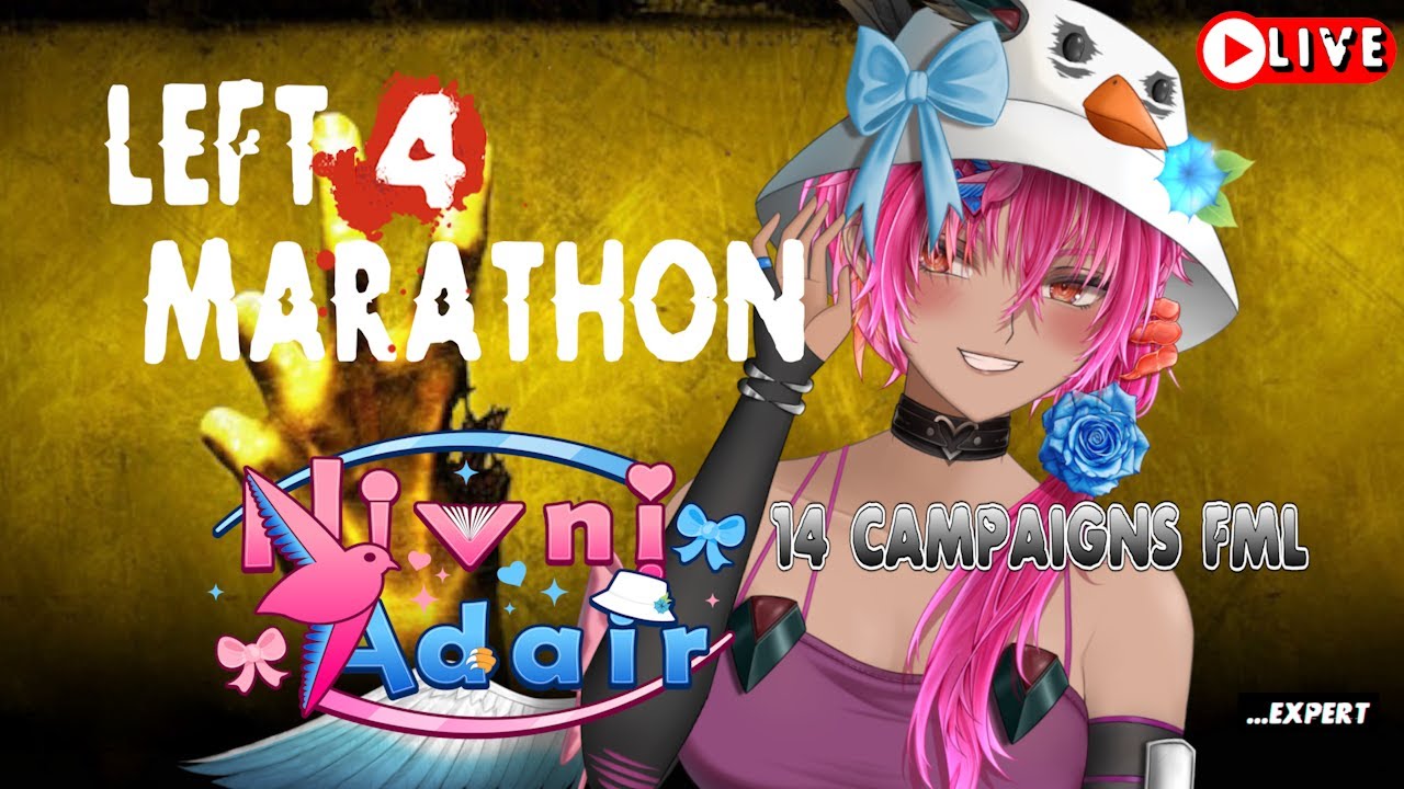 Vtuber Nivni Trains for L4D2 Left For Marathon