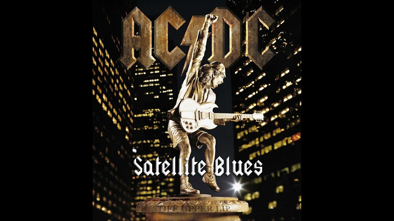ACDC - SATELLITE BLUES Guitar Backing Track with Original Vocals