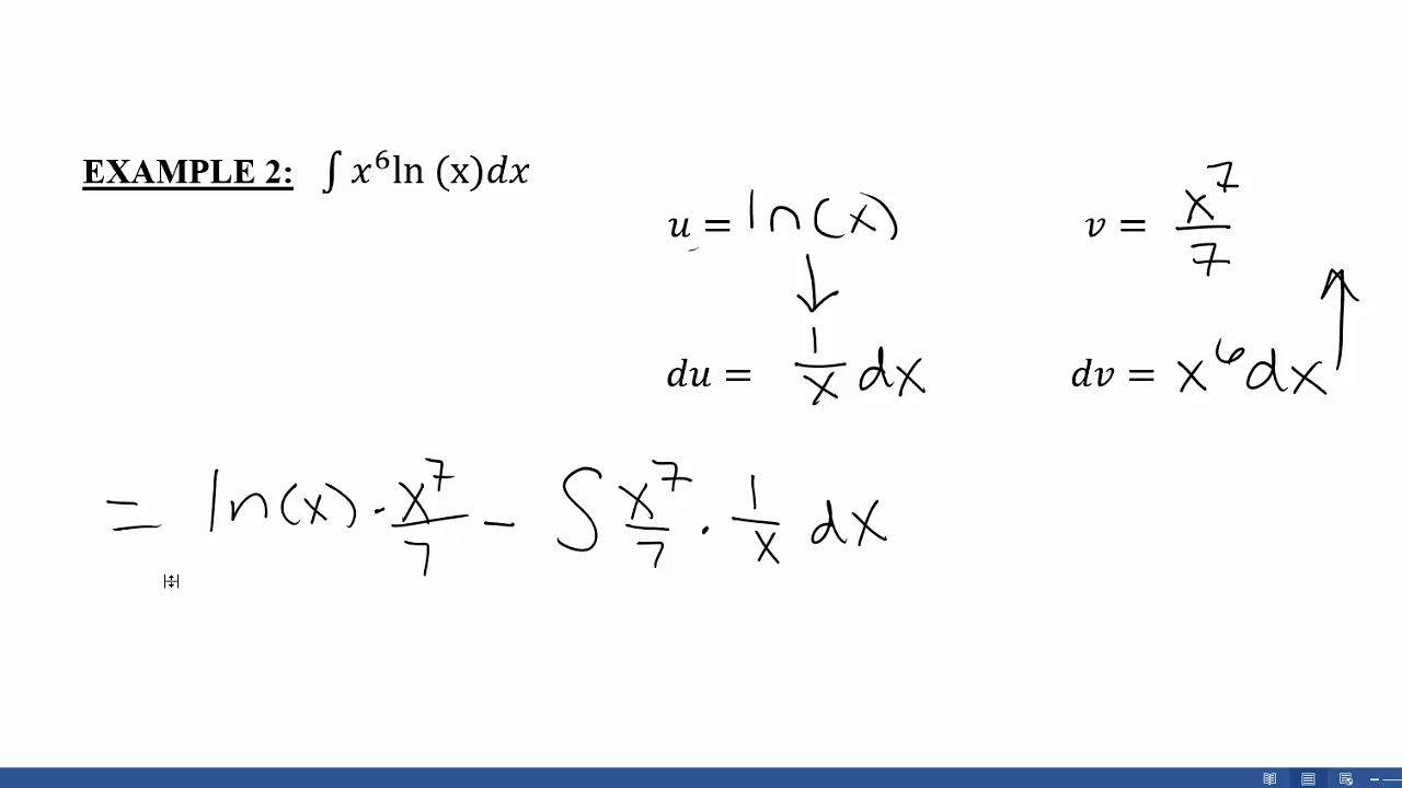 Integration By parts