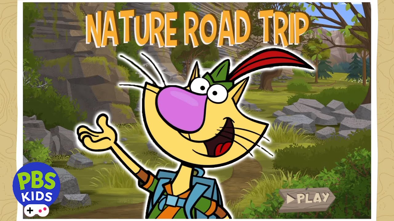 PBS KIDS Games | Nature Cat | Nature Road Trip Preview 😸🧭