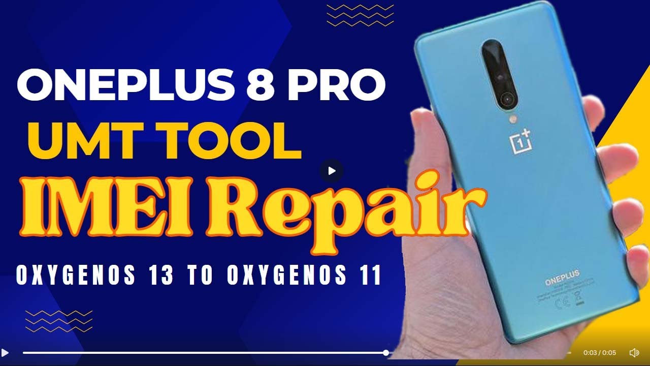 OnePlus 8 Pro | IMEI Repair ✅ | UMT Tool | How to Repair OnePlus IMEI Fix No Service