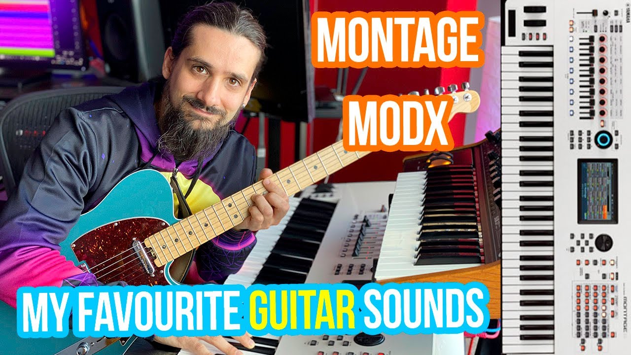Мои любимые звуки ГИТАРЫ на Yamaha MONTAGE и MODX