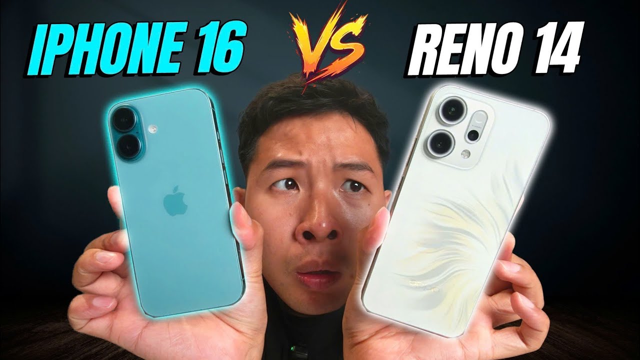 SO SÁNH OPPO RENO 14 vs iPHONE 16: ĐÃ ĐẾN LÚC ĐỔI NỀN VĂN MINH !??