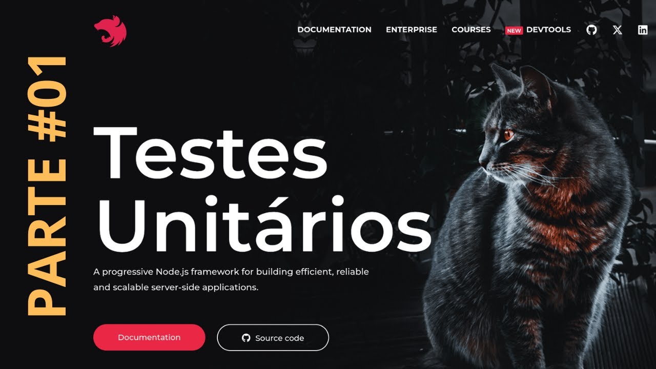 Testes unitários automatizados com NestJS - Parte 01