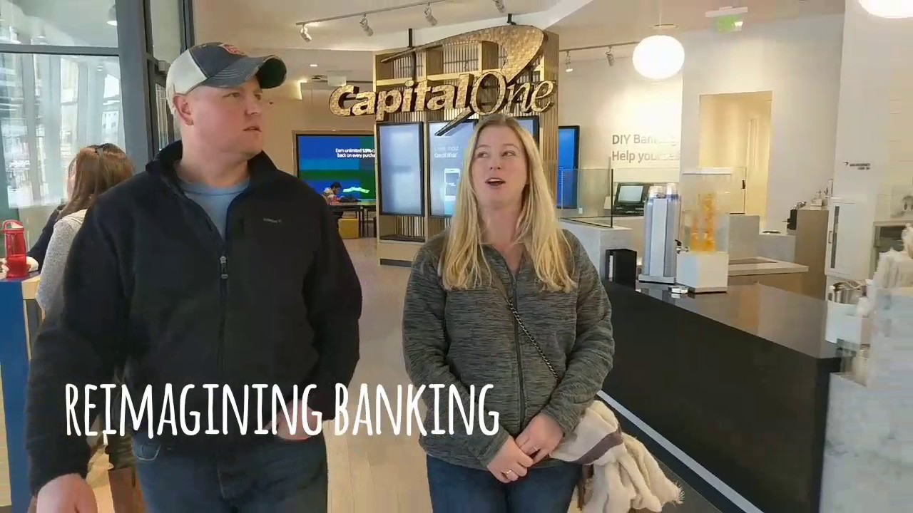 Capital One Cafe in Denver #BankingReimagined