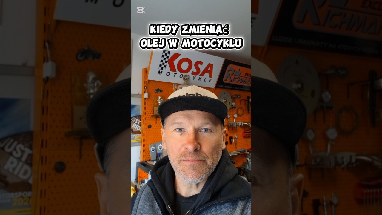 Kiedy zmieniać olej w motocyklu. #kosamotocykle #pracamarzeń