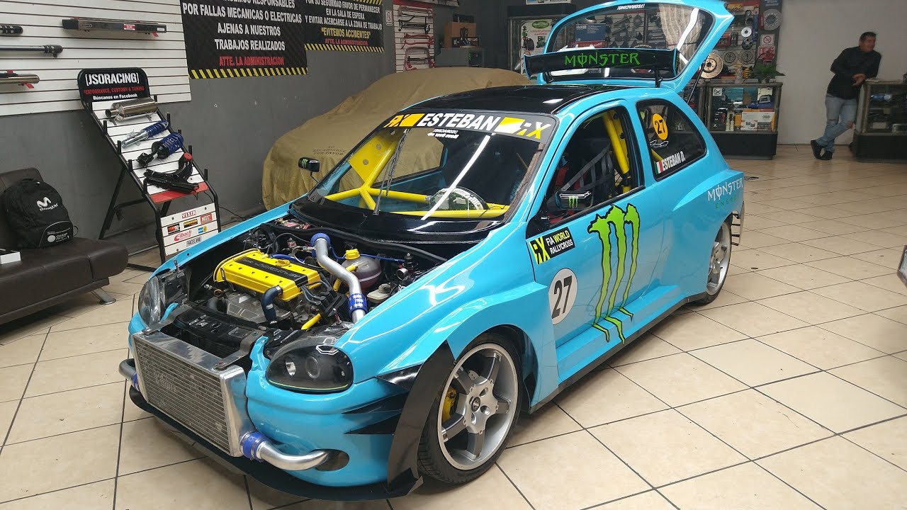 &iexcl;Chevy Pop con Swap 2.4 y NITRO! Su estilo es Rally Cross