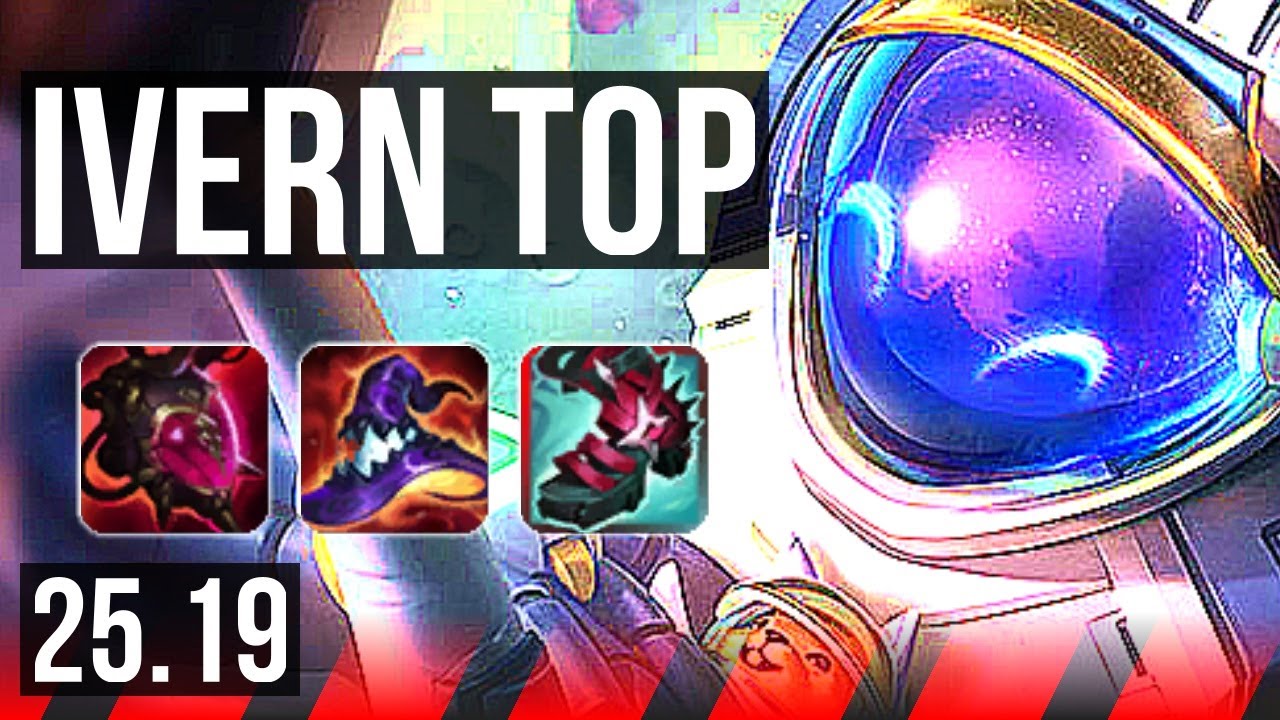 IVERN vs RENEKTON (TOP) | 7 solo kills, 8/3/10, Dominating | KR Master | 25.19